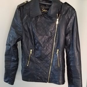 GUESS Faux Leather Jacket